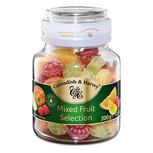 Kẹo Đức C&H Hủ Thủy Tinh Mixed Fruit Selection 300g