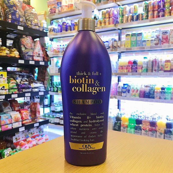 Dầu Gội Biotin & Collagen Kích Thích Mọc Tóc 750ml