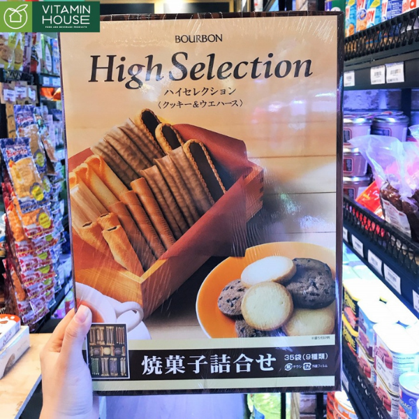Bánh Quy Bourbon High Selection Nhật Hộp 35 Cái