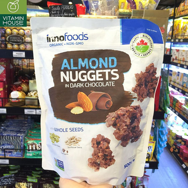 Almond Nuggets in Dark Chocolate 454g