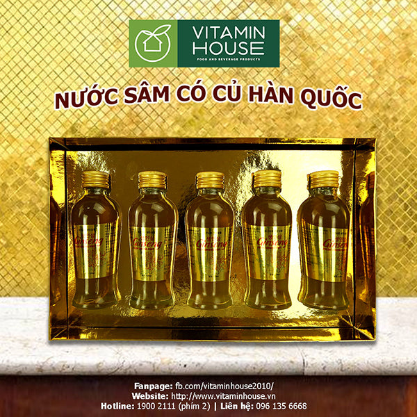 NƯỚC HỒNG SÂM CÓ CỦ GINSENG