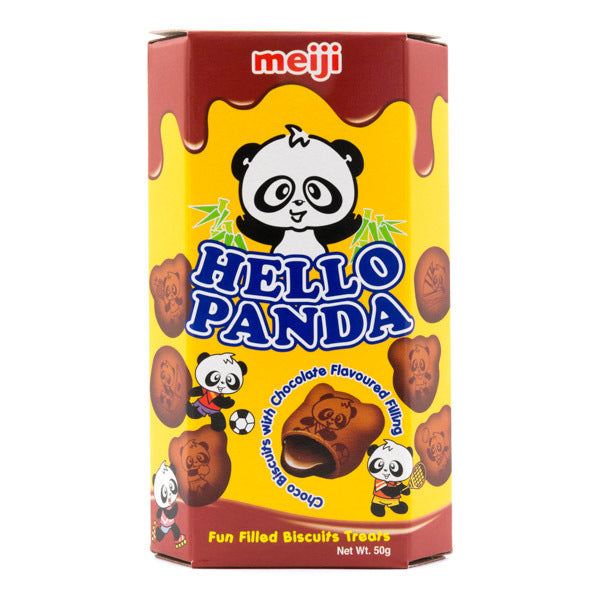 Bánh Gấu Vị  Double Chocolate Hello Panda 50g (nâu)