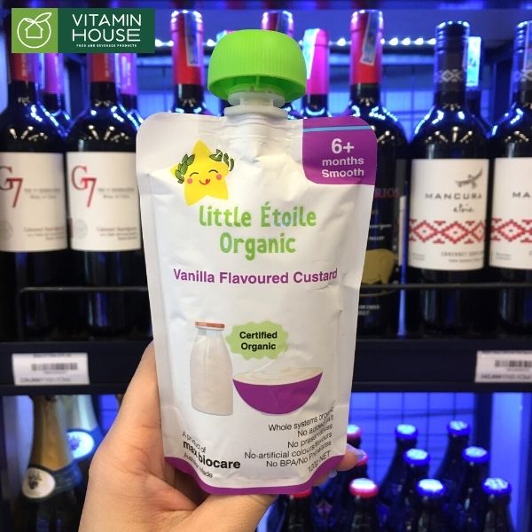 Little Etoile Organic - Vanilla Flavoured Custard