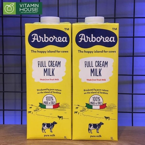Sữa tươi nguyên kem Arborea 1L