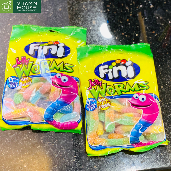 Kẹo dẻo Fini Worms Jelly 100g (vị chua)