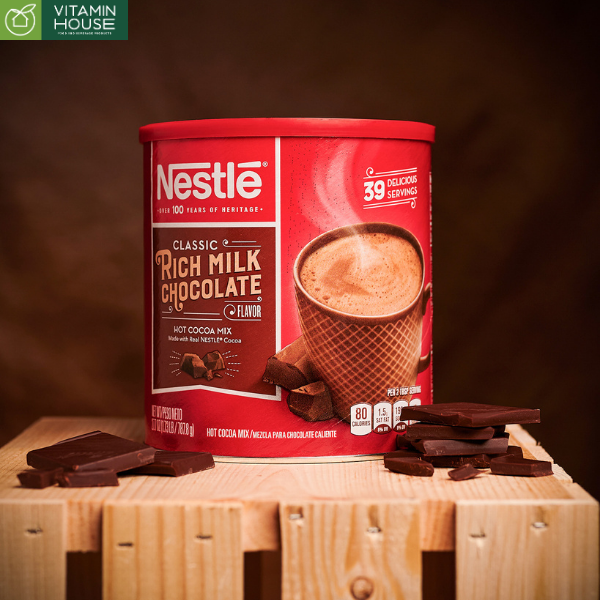 Bột Cacao Hòa Tan Rich Milk Chocolate Nestlé 787.8g