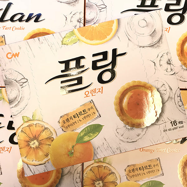 Bánh Flan CW Orange 160g