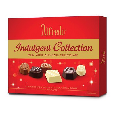 Hộp Chocolate Hỗn Hợp Alfredo Indulgent Collection 110g