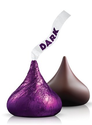 Chocolate vị sữa đắng nguyên chất Kisses 306g