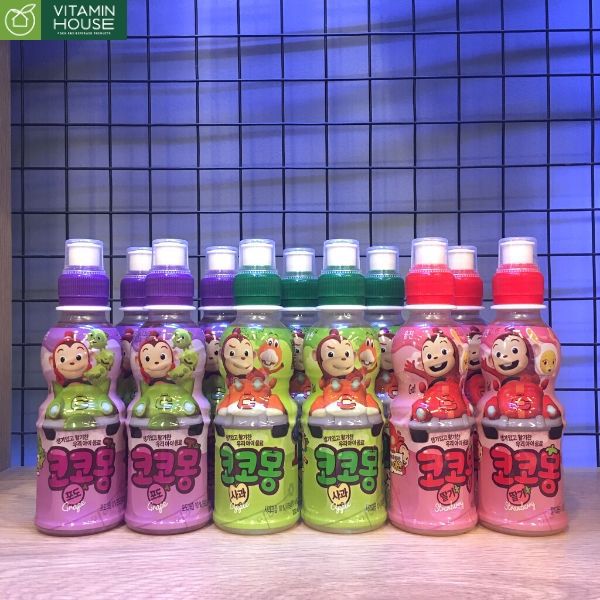 Nước KoKoMong Strawberry 200ml ( hồng )