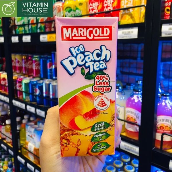 Trà đào Marigold Ice Peach Tea 250ml