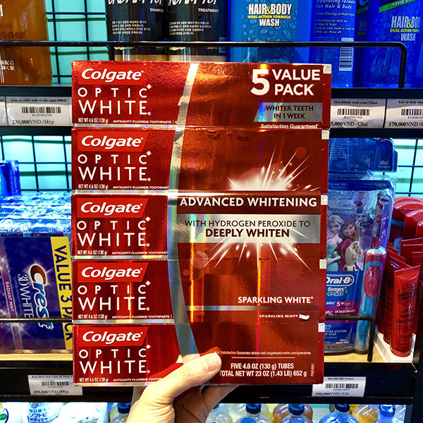 Kem Đánh Răng Colgate Optic White MỸ