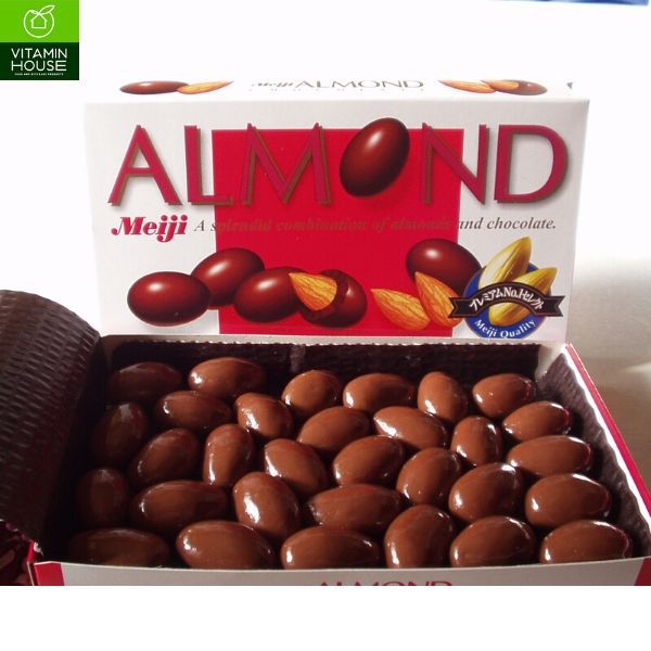 Kẹo Chocolate Meiji  Almond 88g