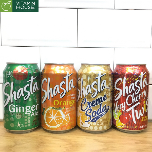 Nước Ngọt Shasta Vị Cherry 355ml