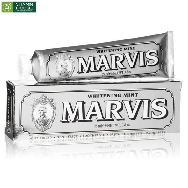 Kem Đánh Răng MARVIS - Whitening Mint 85ml