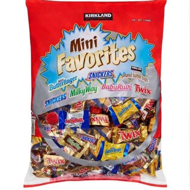 Gói Choolate Hỗn Hợp Mini Favorites Kirkland 2.27kg