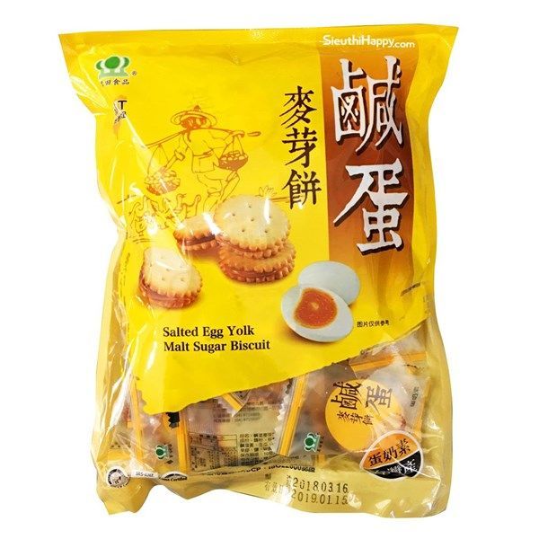 Bánh Quy Trứng Muối Pamiriter Đài Loan Thơm Béo