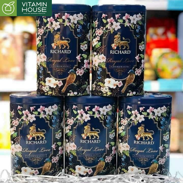 Trà Đen Richard Royal Love Nga Hộp 80g
