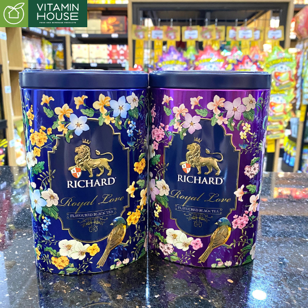 Trà Đen Richard Royal Love Nga Hộp 80g Trắng