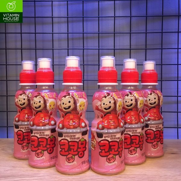 Nước KoKoMong Strawberry 200ml ( hồng )