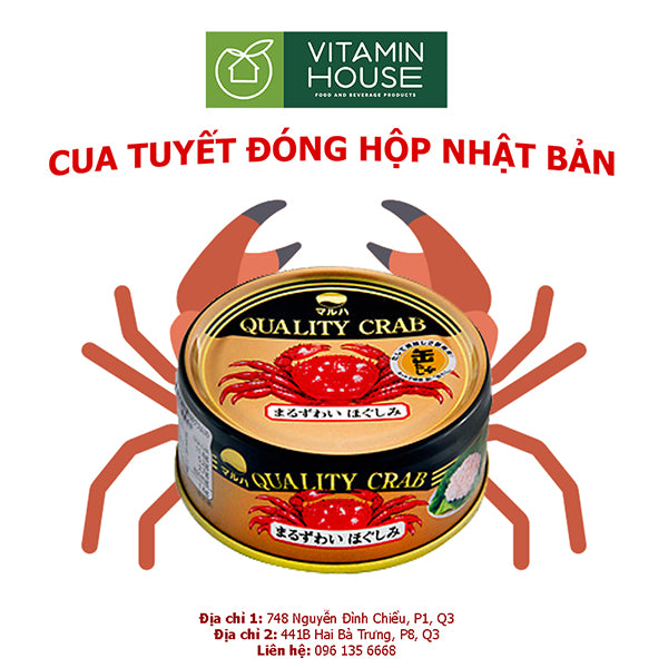 Thịt cua hộp Quality crab