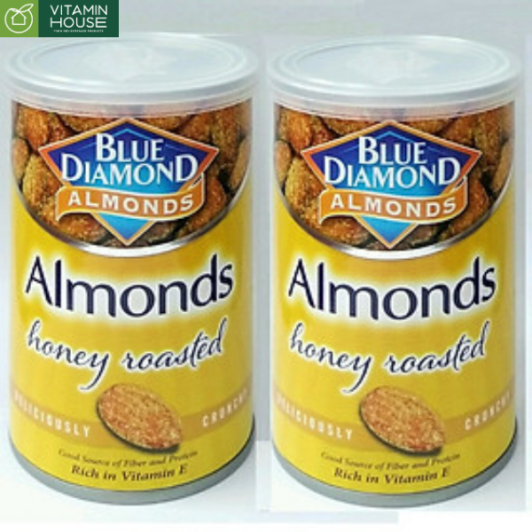 Hạnh nhân rang mật ong Blue Diamond 130g