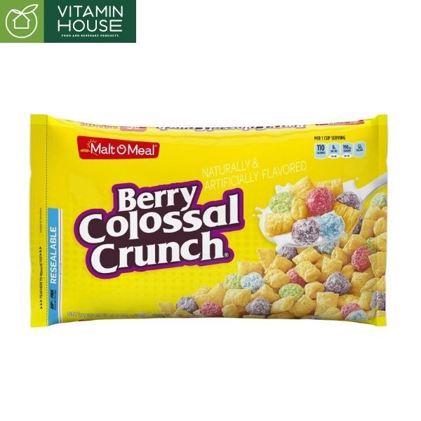 Ngũ cốc Malt Omeal Berry Colossal Crunch 737g