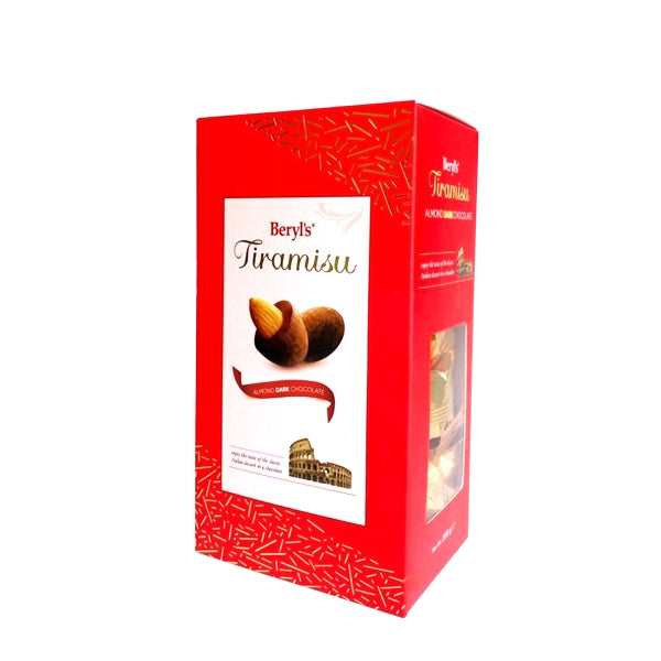 Chocolate Beryls Tiramisu Hạnh Nhân Đắng 180g (đỏ)