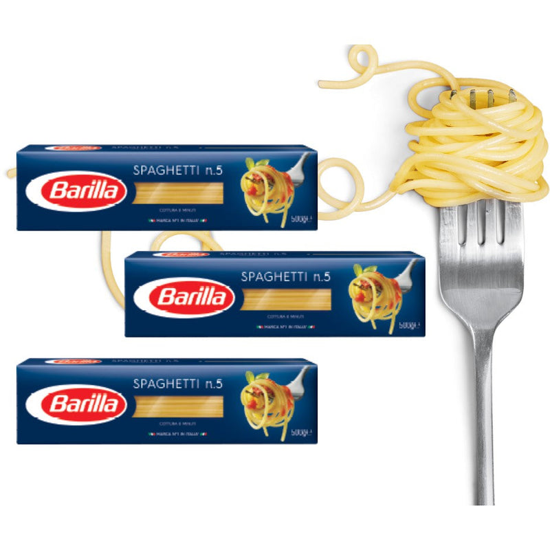 Mỳ Spaghetini Sợi Hình Ống n.5 Barilla Ý Hộp 500g