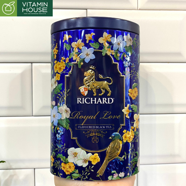 Trà Đen Richard Royal Love Nga Hộp 80g Trắng