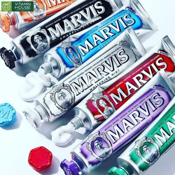 Kem đánh răng MARVIS - Classic Strong Mint