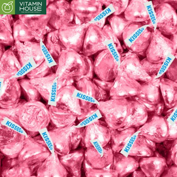 Socola Sữa Kisses Viên Hồng Mỹ 1.89kg