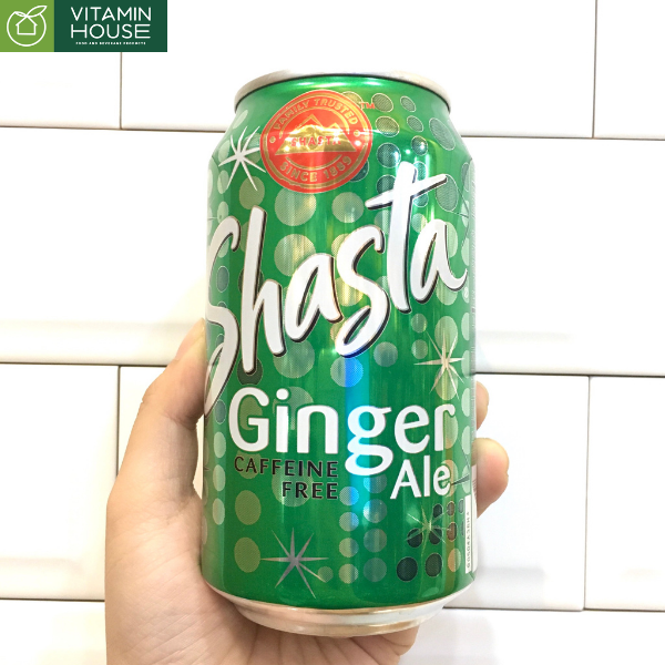 Nước Ngọt Shasta Vị Ginger Ale 355ml