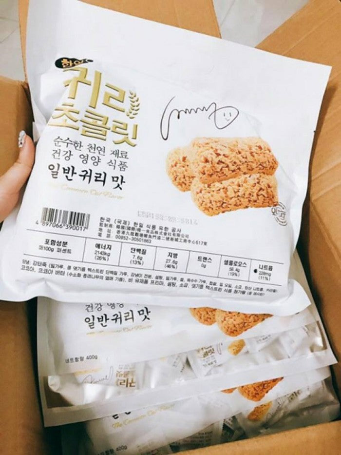 Bánh Xốp Yến Mạch Jinny-J HQ Gói 370g