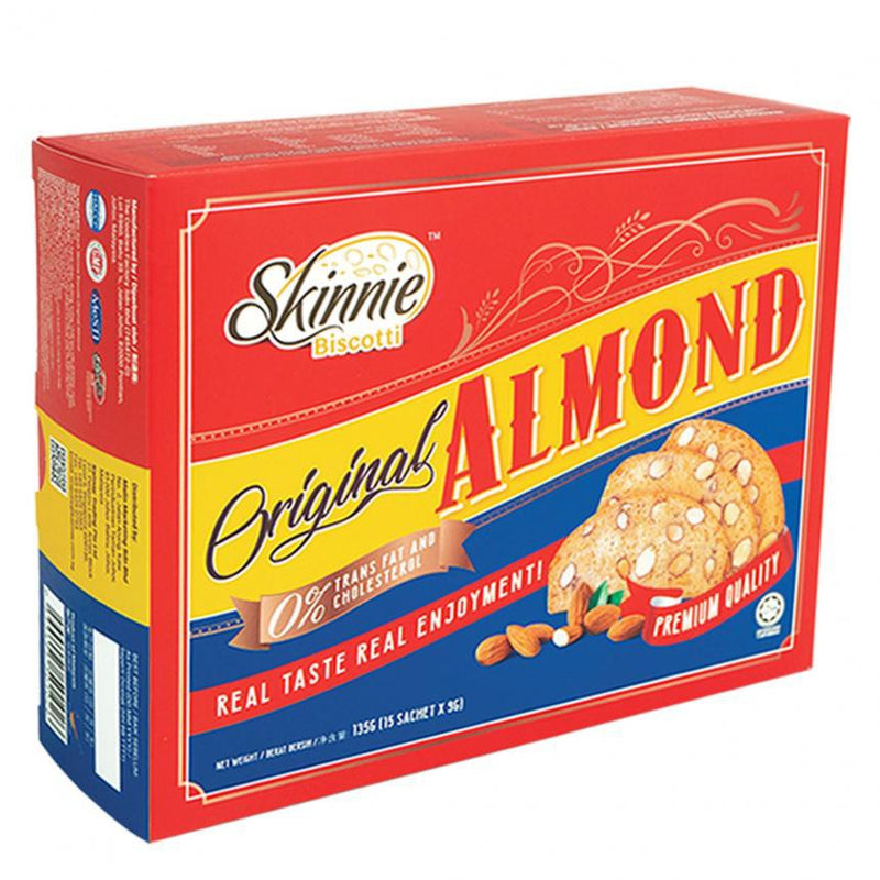 Bánh hạnh nhân Skinnie Biscotti 135g