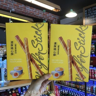 Bánh Quế Trứng Muối Wafer Sticks ĐL Hộp 135g