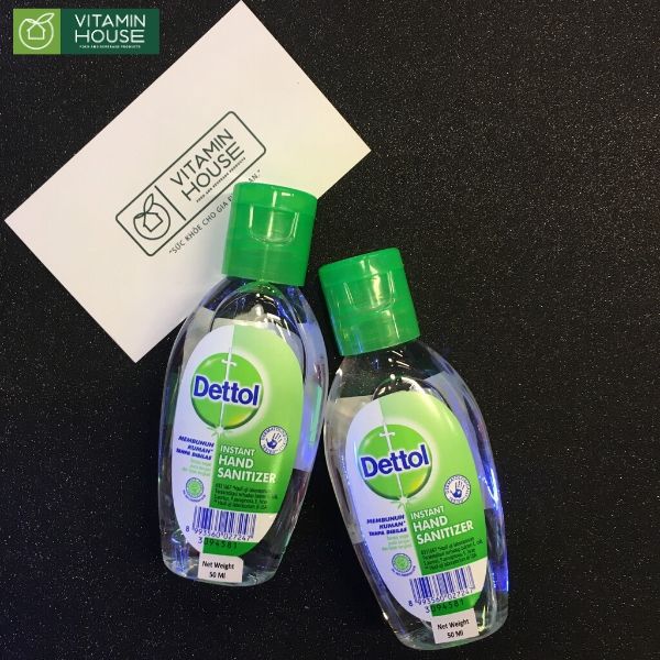 Gel rửa tay khô Dettol 50ml