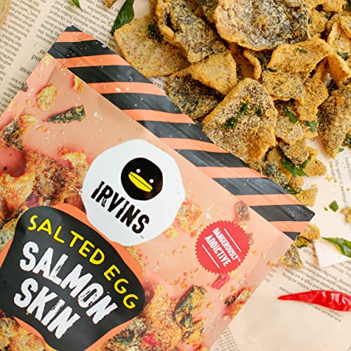 Da Cá Hồi Trứng Muối Irvins 105g