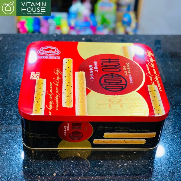Bánh Cuộn Trứng Song Hỷ Serena Egg Roll 384g
