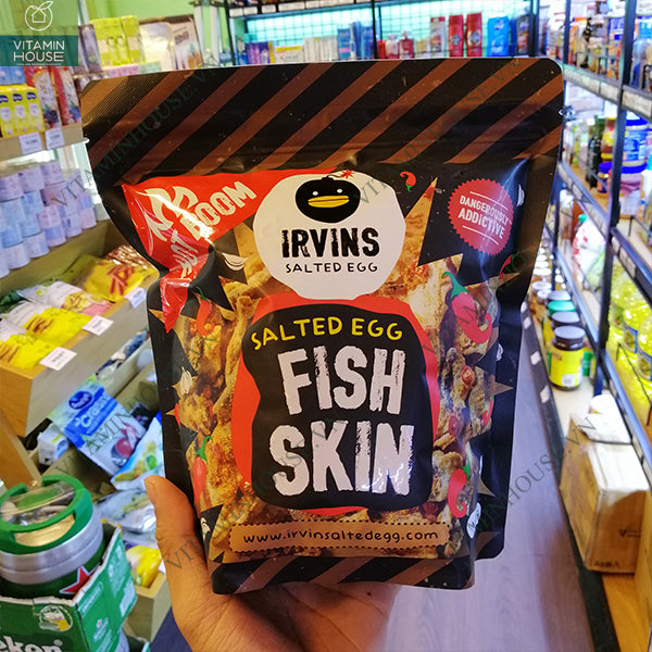 Da Cá Trứng Muối Cay IRVINS 105g