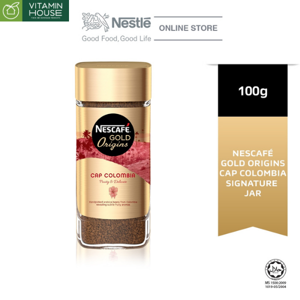 Cà Phê Hòa Tan Nescafé Gold Origins Cap Colombia 100g