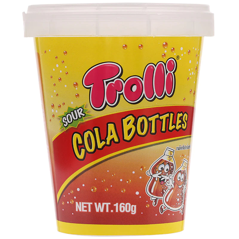 Kẹo Dẻo Vị Cola Trolli Đức Hộp 160g