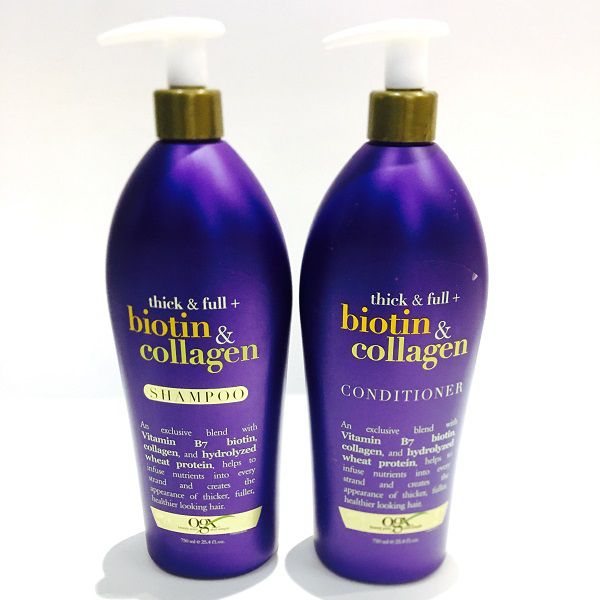 Dầu Gội Biotin & Collagen Kích Thích Mọc Tóc 750ml