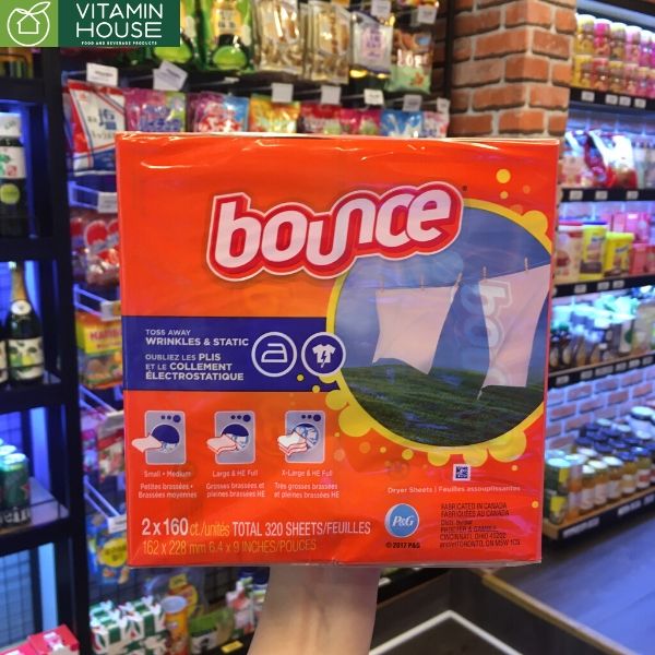 Giấy thơm quần áo Bounce Mỹ