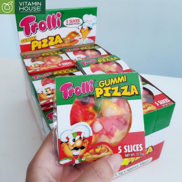 Kẹo dẻo Trolli Pizza 15.5g