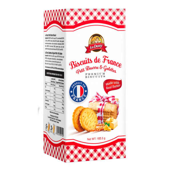 Bánh Quy Bơ La Dory Biscuits de France Pháp Hộp 183.5g