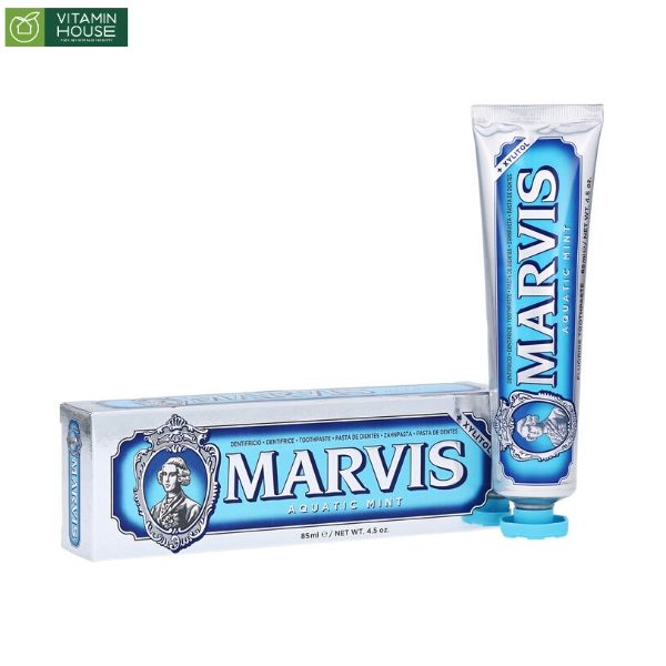 Kem Đánh Răng MARVIS - Aquatic Mint 85ml