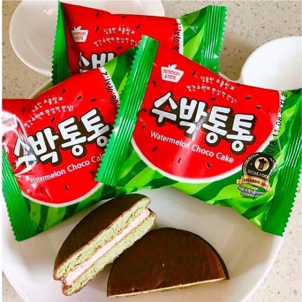 Bánh Mềm Chocopie Dưa Hấu SFC HQ Hộp 348g