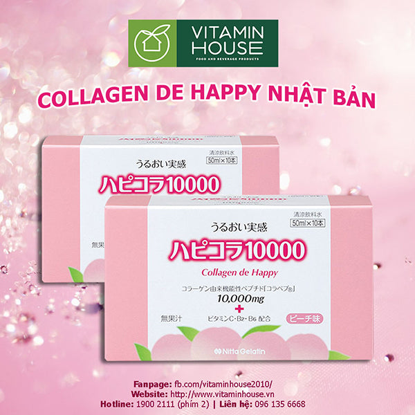 Nước Bổ Sung Collagen De Happy 10,000MG