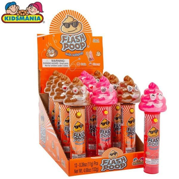 Kẹo Flash Poop with Lollipop 11g